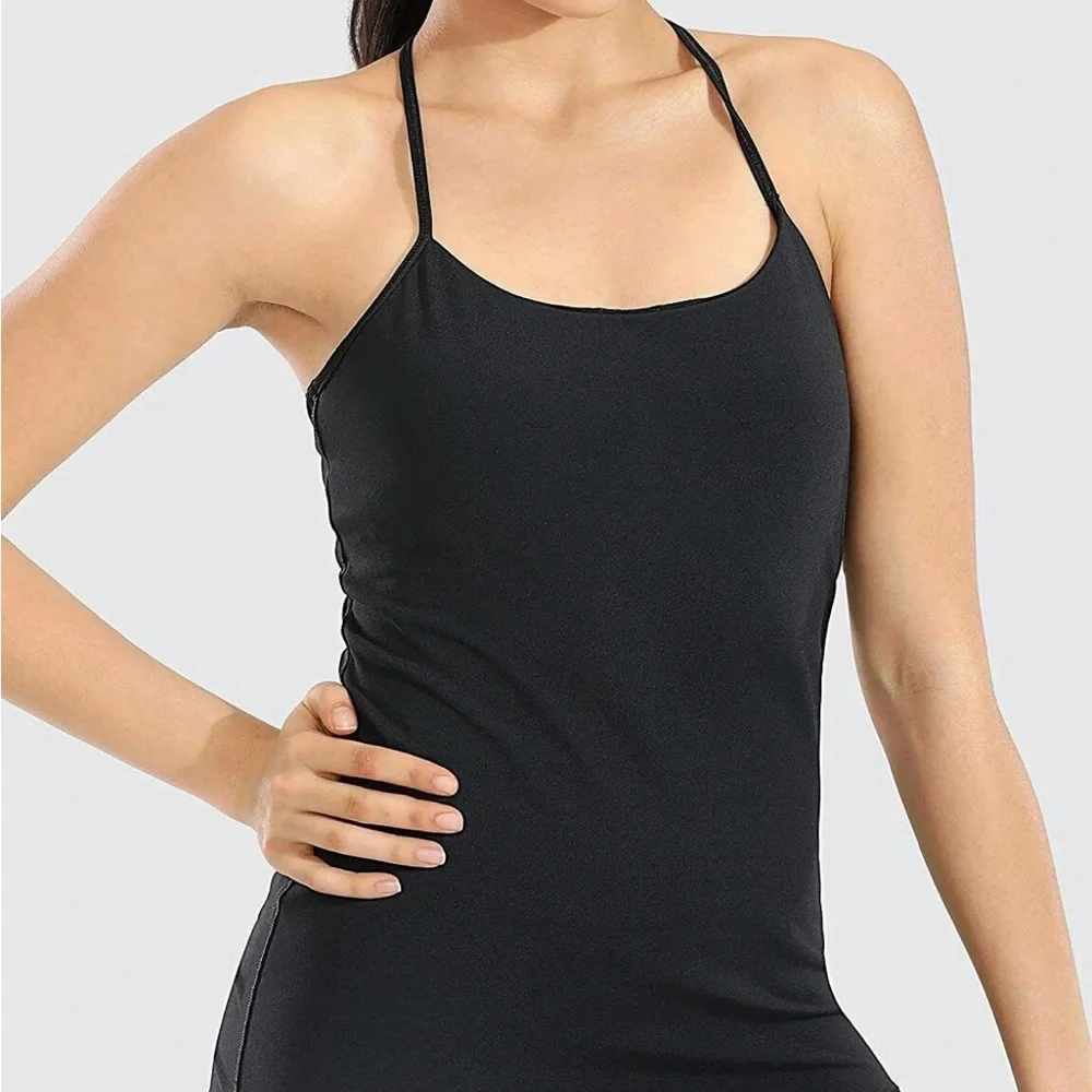 CRZ YOGA Elegant Black Tank Top lot, 2 for 1! - Picture 1 of 6